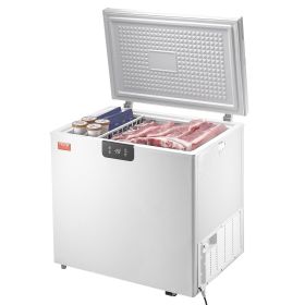 VEVOR Chest Freezer, 5.4 Cu.ft / 153 L Compact Deep Freezer